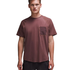 Lululemon Mens Ventilated Hiking Shirt‎ Sleeve Shirt Size Large